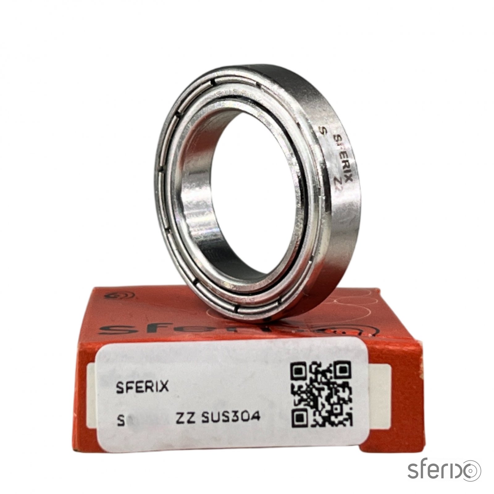 Радиальный однорядный подшипник S61801 ZZ SUS304 SFERIX - Сферикс - фото -  3